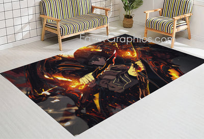 Solo Leveling Sung Jin-Woo Home Bedroom Decor Rug Carpet Mat