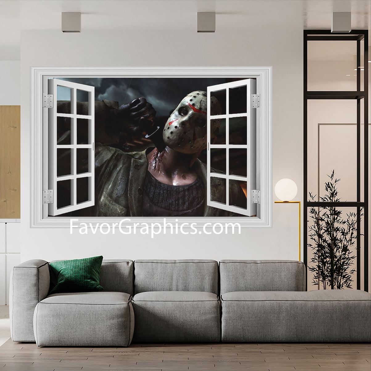 Jason Voorhees Vinyl Wall Art Decal Sticker Poster Print Mural