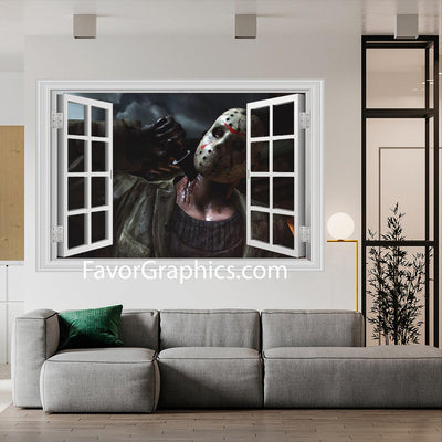 Jason Voorhees Vinyl Wall Art Decal Sticker Poster Print Mural