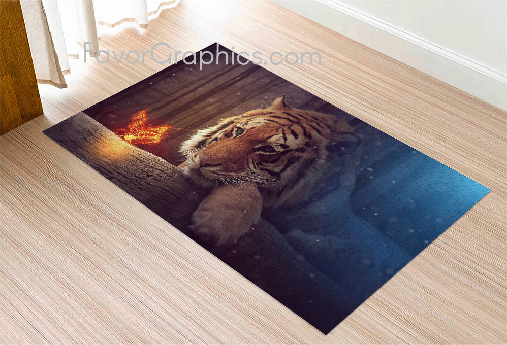 Tiger Home Bedroom Decor Rug Carpet Mat