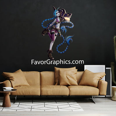 JInx League Of Legends Home Room Wall Vinyl Decal Sticker Mural Poster