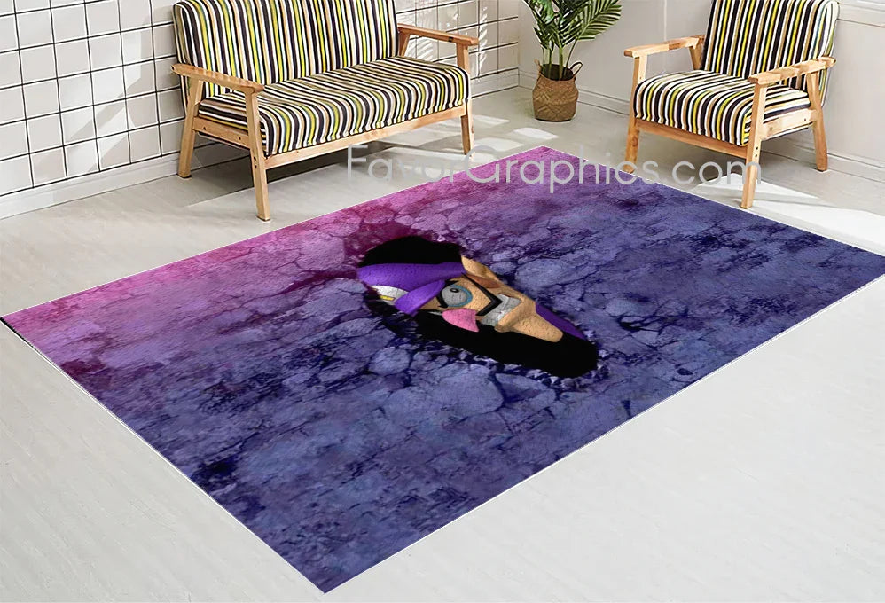 Waluigi Home Bedroom Decor Rug Carpet Mat