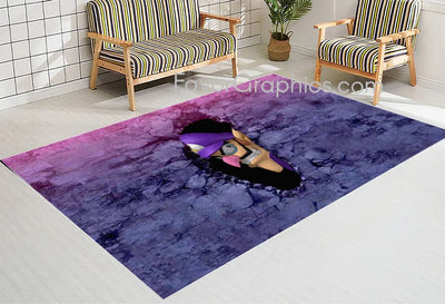 Waluigi Home Bedroom Decor Rug Carpet Mat
