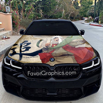 Jiraiya Itasha Car Vinyl Hood Wrap