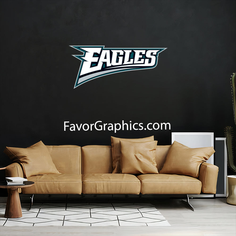 Philadelphia Eagles Home Room Wall Vinyl Decal Sticker Mural Poster