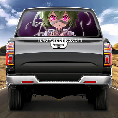 Collei (Genshin Impact) Rear Window Perforated Graphic Vinyl Decal