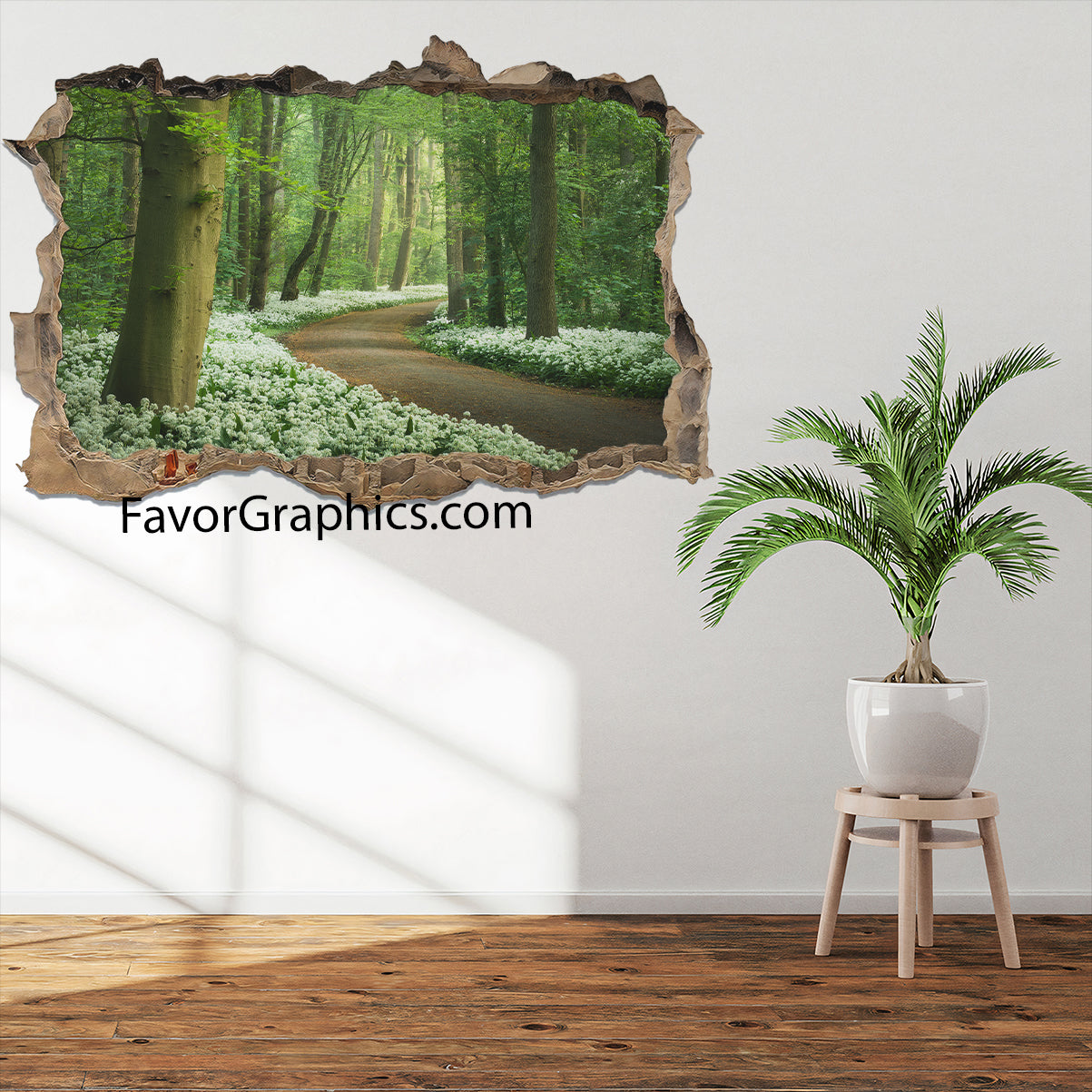 Forest Vinyl Wall Art Decal Sticker Poster Print Mural