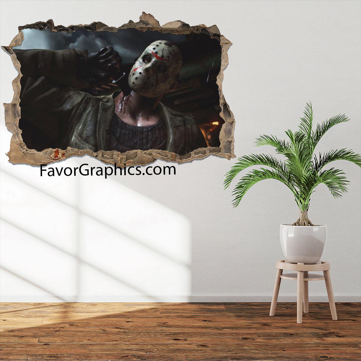 Jason Voorhees Vinyl Wall Art Decal Sticker Poster Print Mural