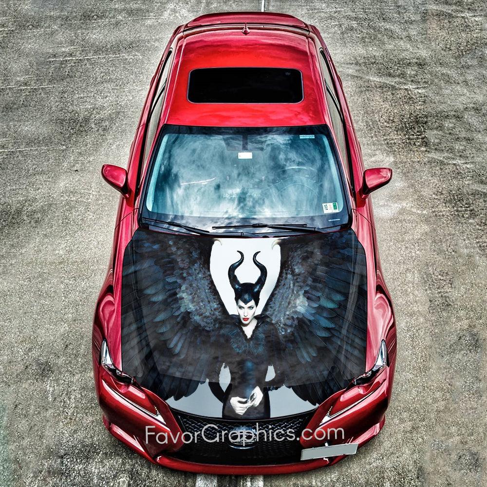 Maleficent  Itasha Car Vinyl Hood Wrap