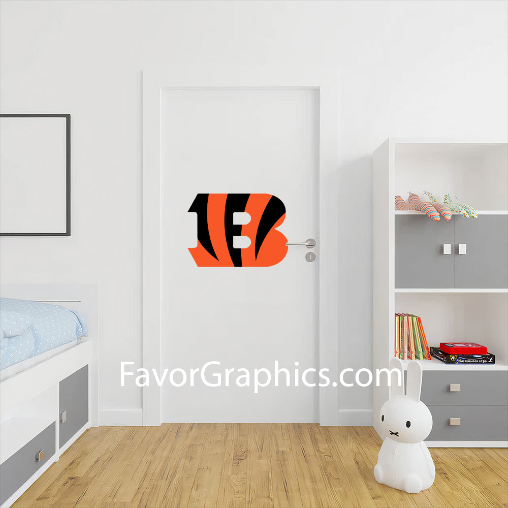 Cincinnati Bengals Home Room Wall Vinyl Decal Sticker Mural Poster