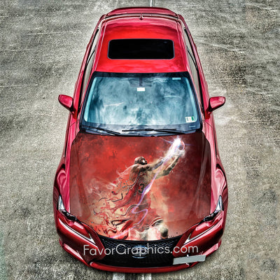 Michael Jordan Itasha Car Vinyl Hood Wrap Decal Sticker