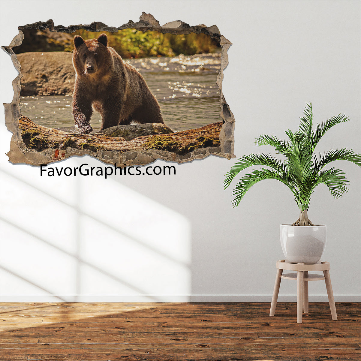 Bear Vinyl Wall Art Decal Sticker Poster Print Mural