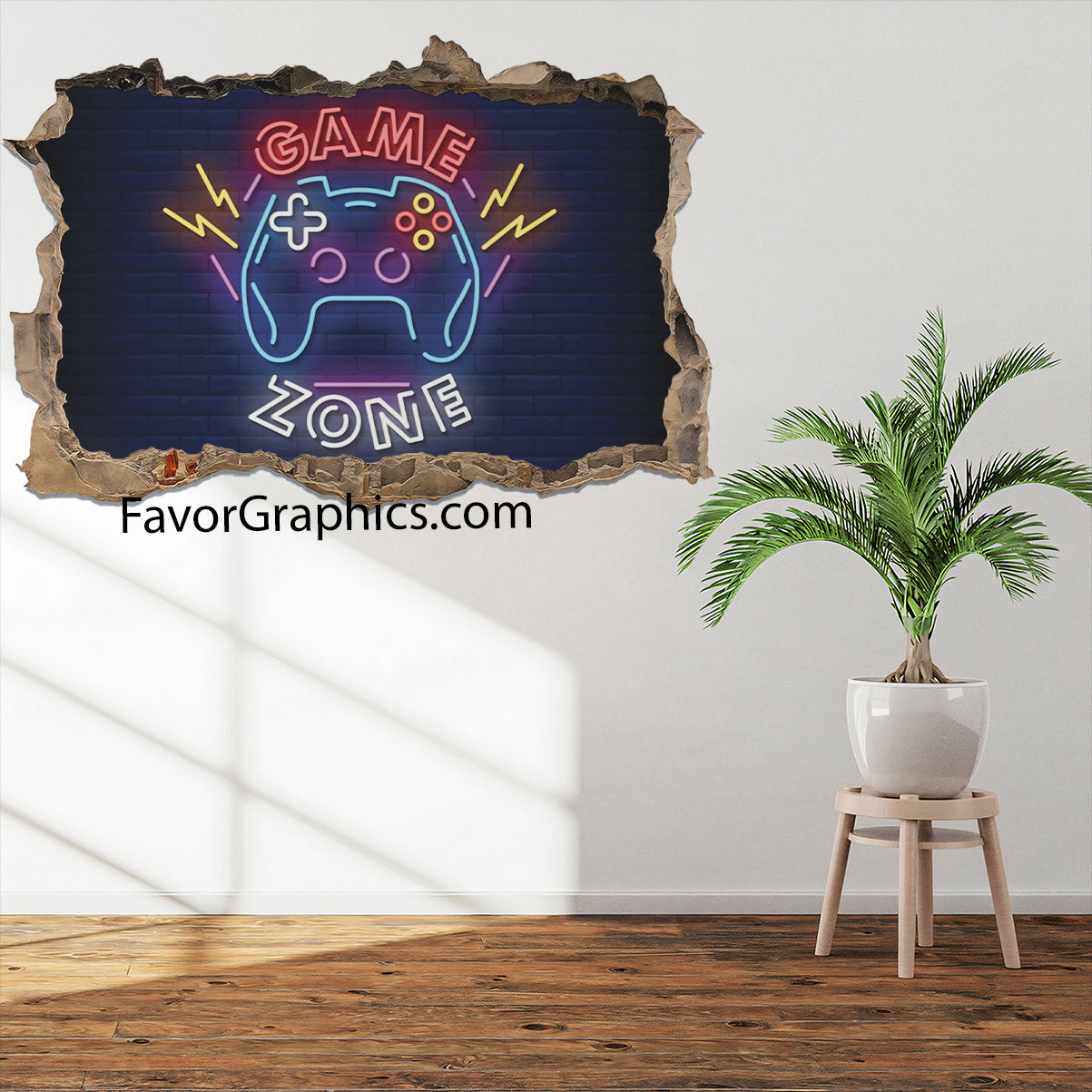 Video Game Gamer Vinyl Wall Art Decal Sticker Poster Print Mural