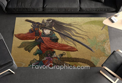 Samurai Home Bedroom Decor Rug Carpet Mat