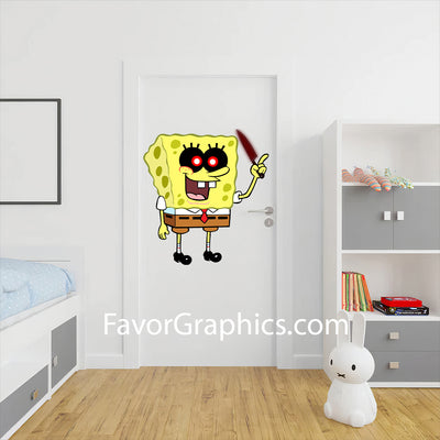 Spongebob Home Room Wall Vinyl Decal Sticker Mural Poster