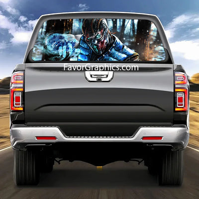 Sub Zero Rear Window Perforated Graphic Vinyl Decal Car Truck UTV