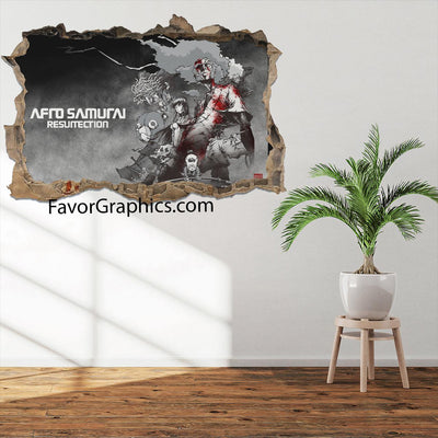 Afro Samurai Vinyl Wall Art Decal Sticker Poster Print Mural