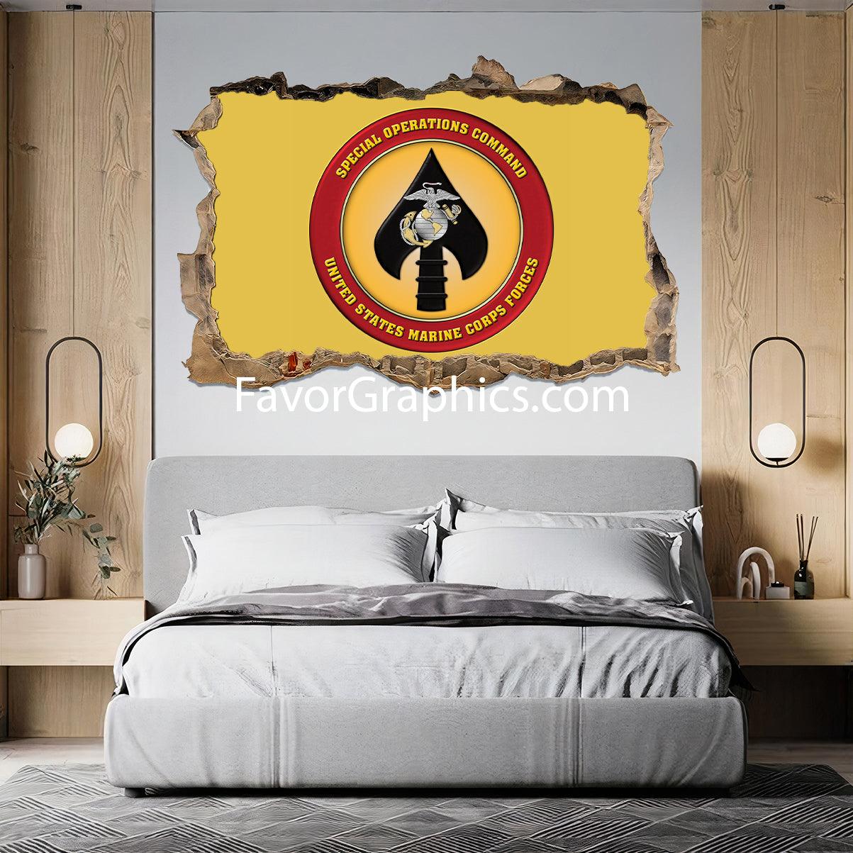 US Marine Corps Vinyl Wall Art Decal Sticker Poster Print Mural