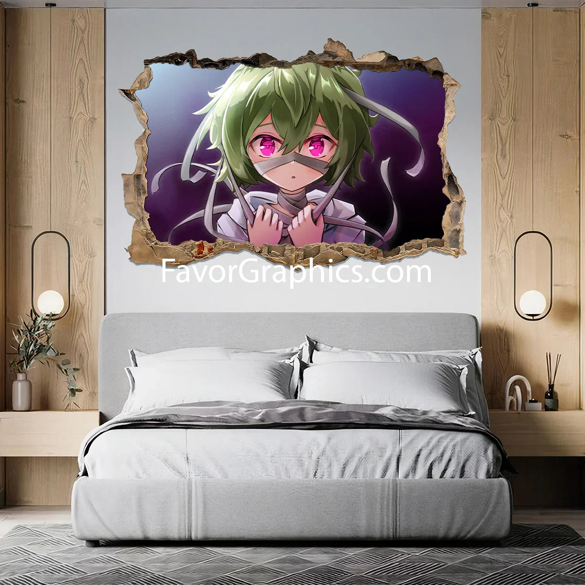 Collei (Genshin Impact) Vinyl Wall Art Decal Sticker Poster Print Mural