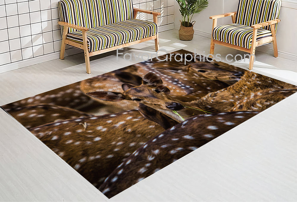 Deer Home Bedroom Decor Rug Carpet Mat