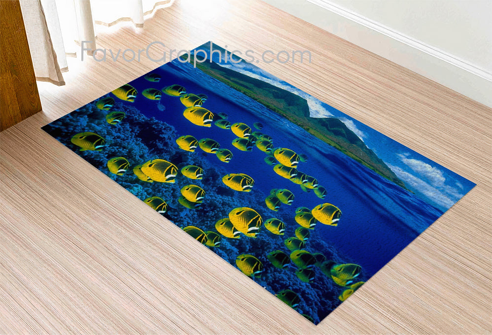 Butterflyfish Home Bedroom Decor Rug Carpet Mat