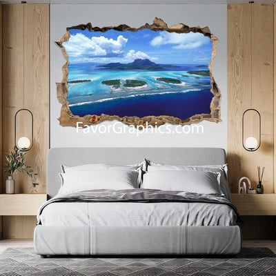 Beach Vinyl Wall Art Decal Sticker Poster Print Mural