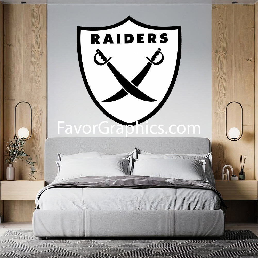 Las Vegas Raiders Home Room Wall Vinyl Decal Sticker Mural Poster