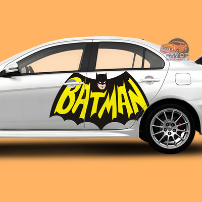 Batman Itasha Car Side Door Decal Vinyl Sticker