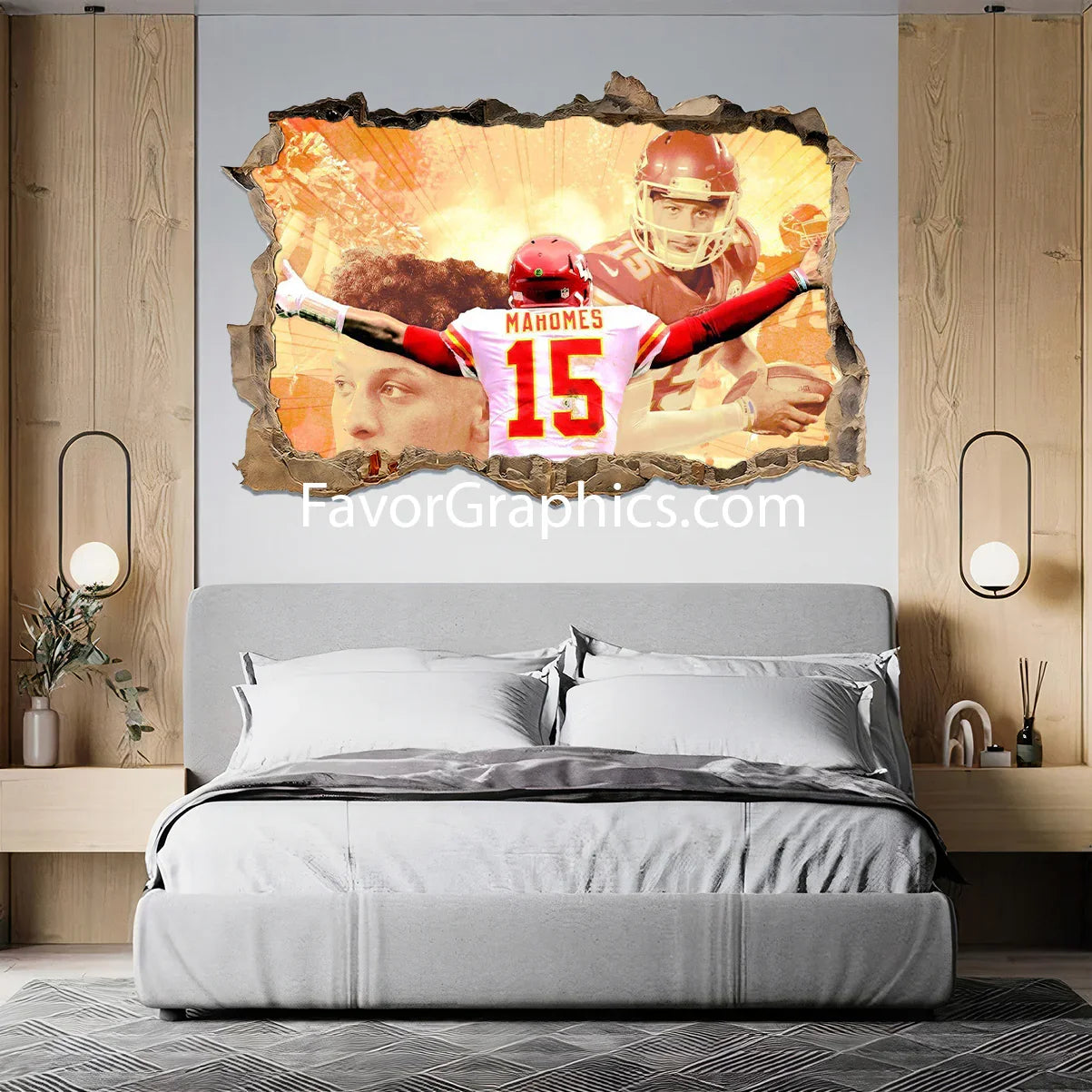 Patrick Mahomes Vinyl Wall Art Decal Sticker Poster Print Mural