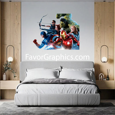 Avengers Superheroes Home Room Wall Vinyl Decal Sticker Mural Poster