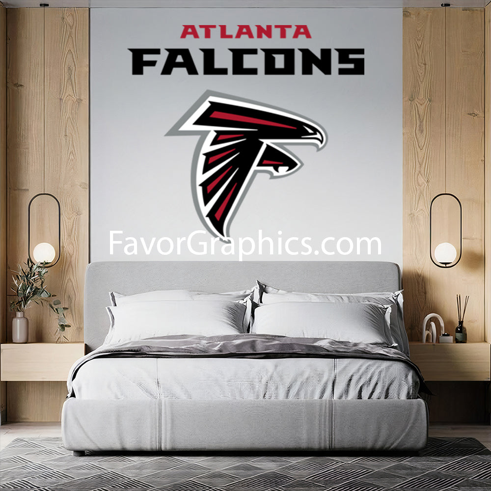 Atlanta Falcons Home Room Wall Vinyl Decal Sticker Mural Poster