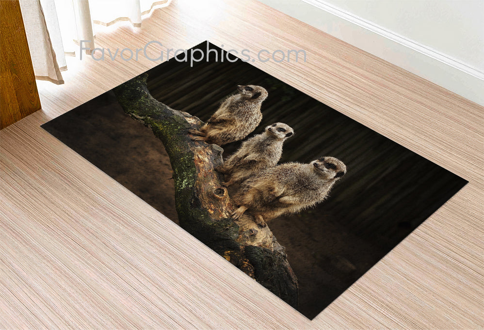 Meerkat Home Bedroom Decor Rug Carpet Mat