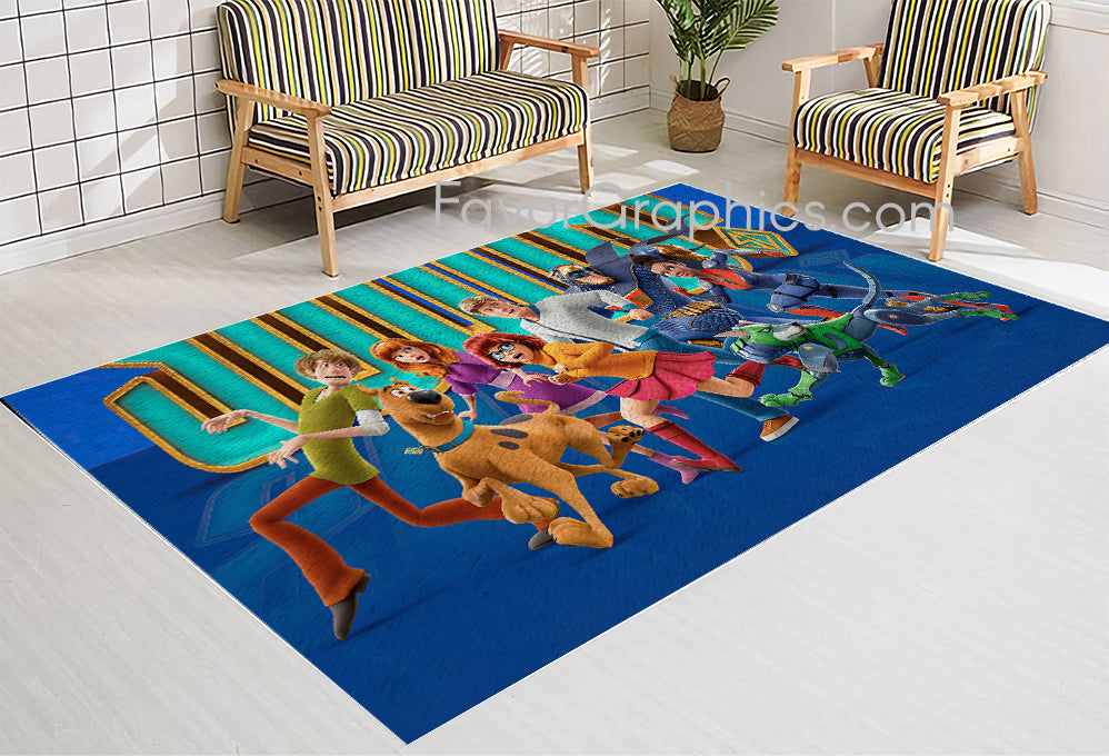 Scooby Doo Home Bedroom Decor Rug Carpet Mat