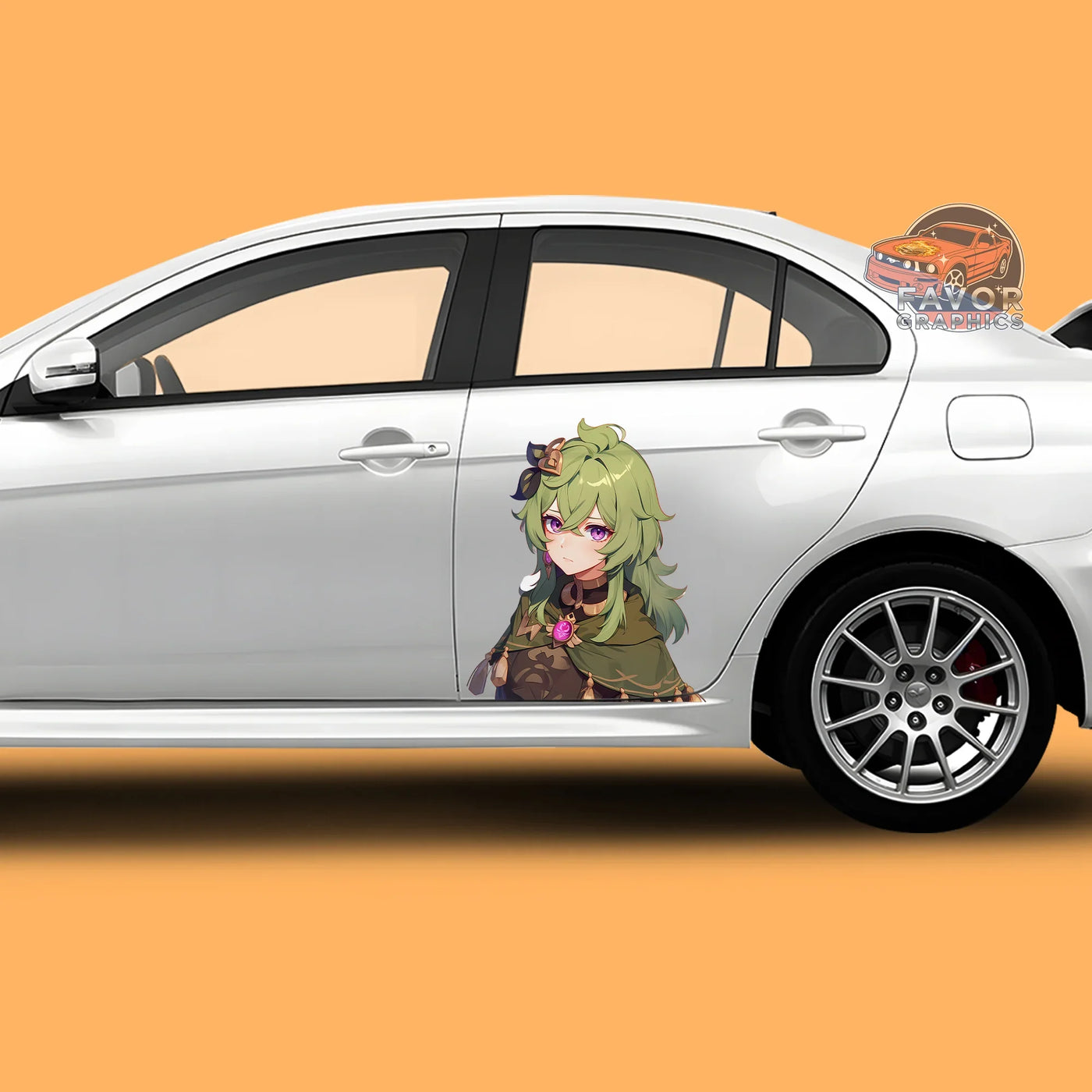 Collei (Genshin Impact) Itasha Car Side Door Decal Vinyl Sticker