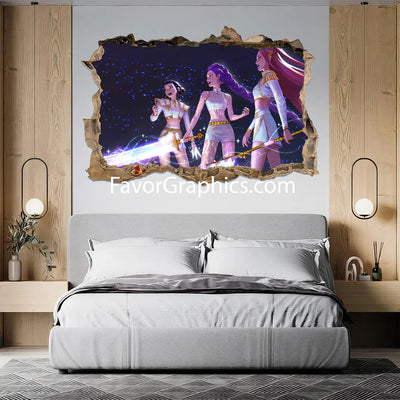 Huntrix HUNTR/X Kpop Demon Hunters Wall Art Poster Print Mural
