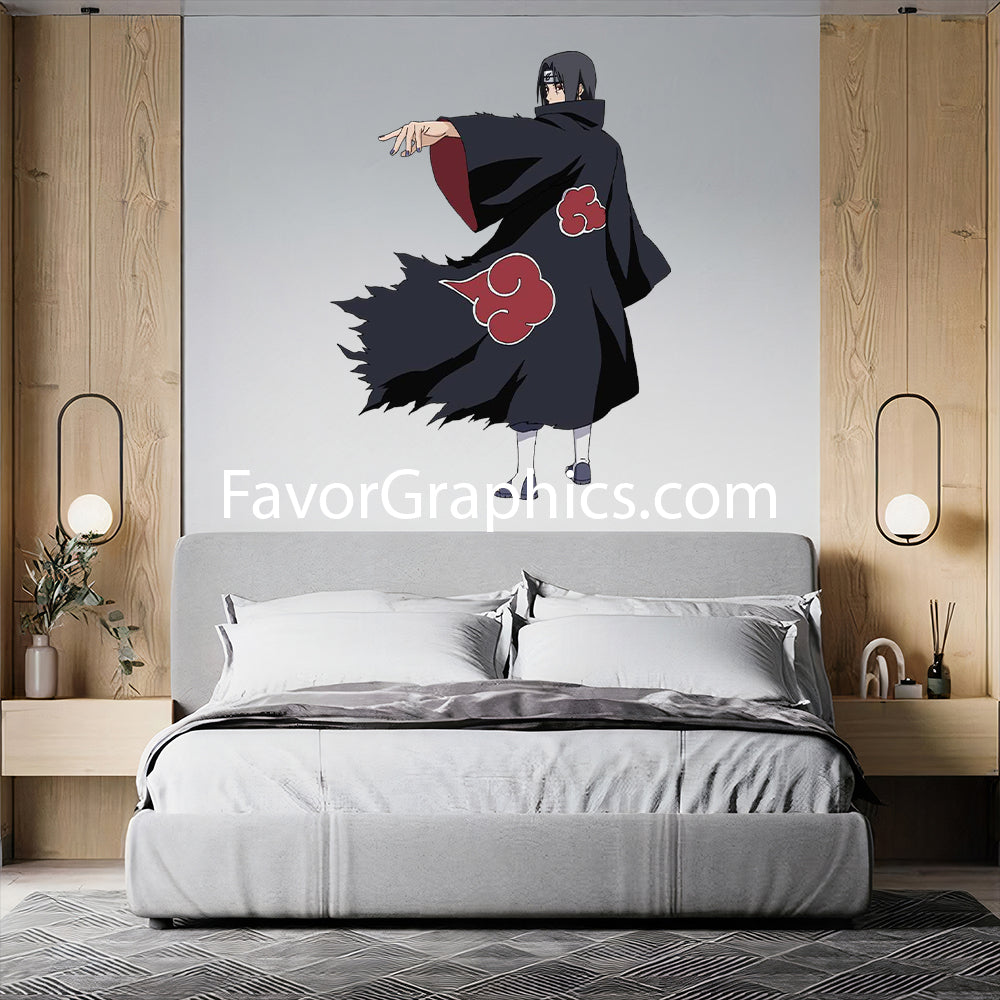 Itachi Uchiha Home Room Wall Vinyl Decal Sticker Mural Poster