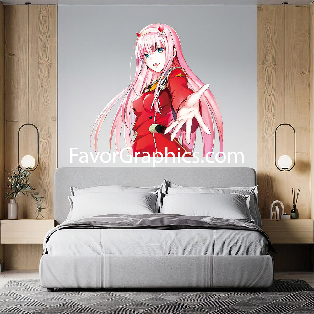 Zero Two Home Room Wall Vinyl Decal Sticker Mural Poster