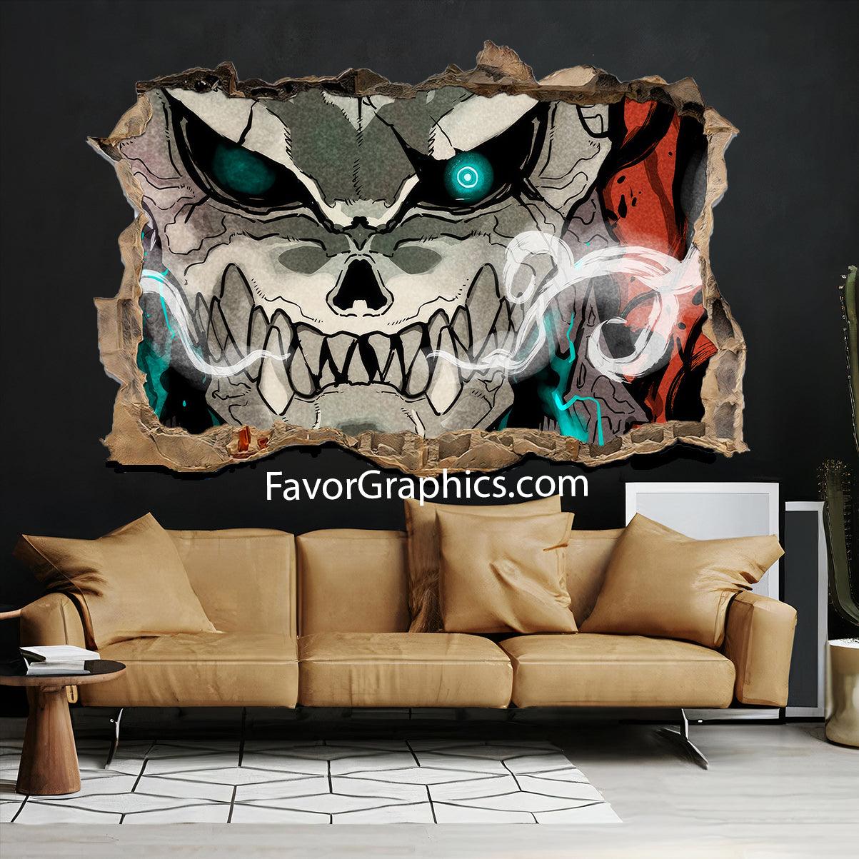 Kaiju No.8 Vinyl Wall Art Decal Sticker Poster Print Mural