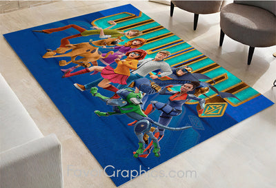 Scooby Doo Home Bedroom Decor Rug Carpet Mat