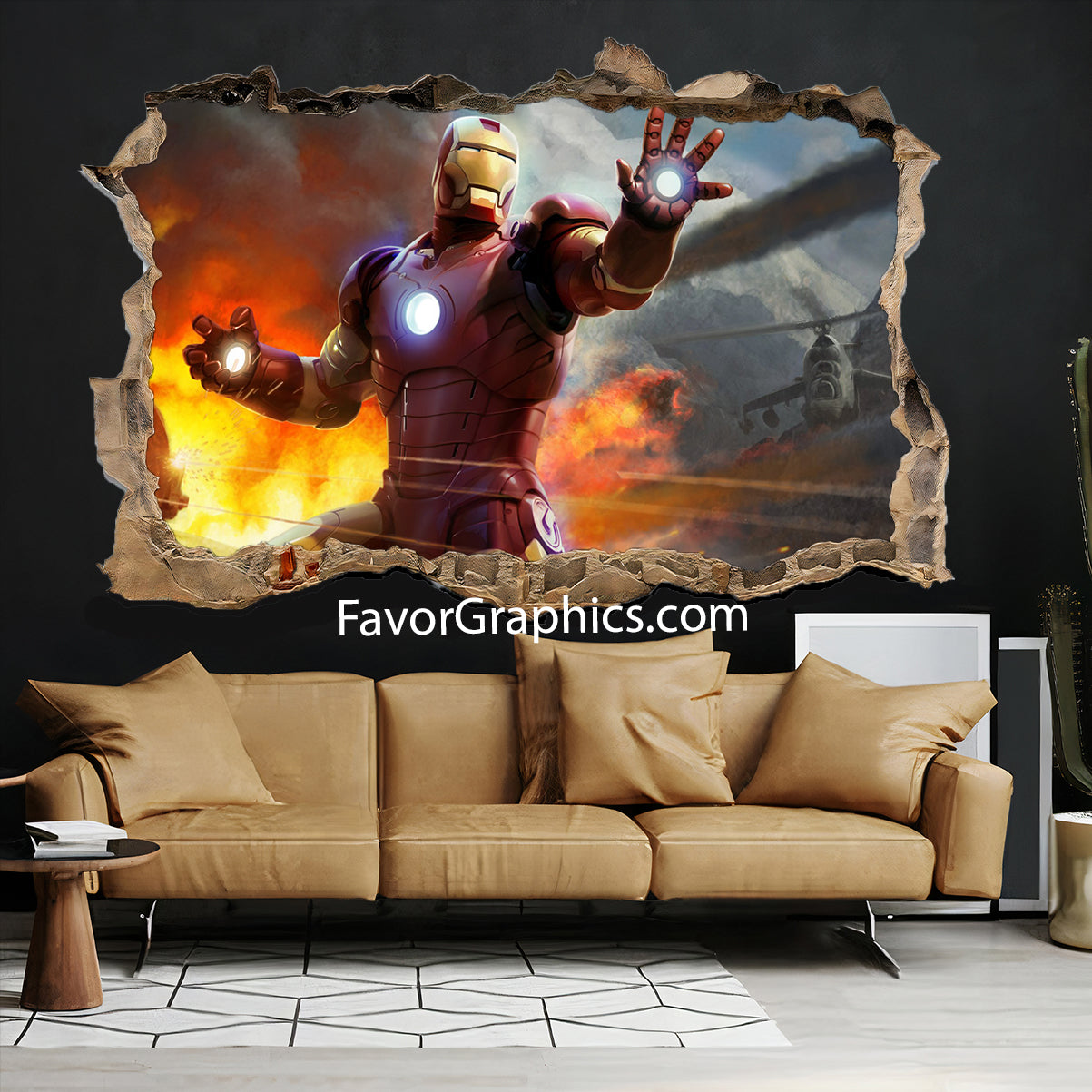 Iron Man Vinyl Wall Art Decal Sticker Poster Print Mural