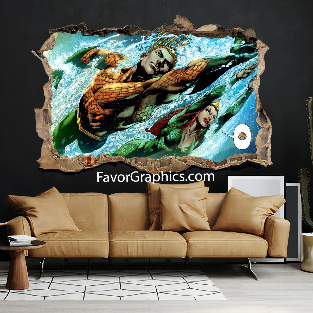 Aquaman Vinyl Wall Art Decal Sticker Poster Print Mural