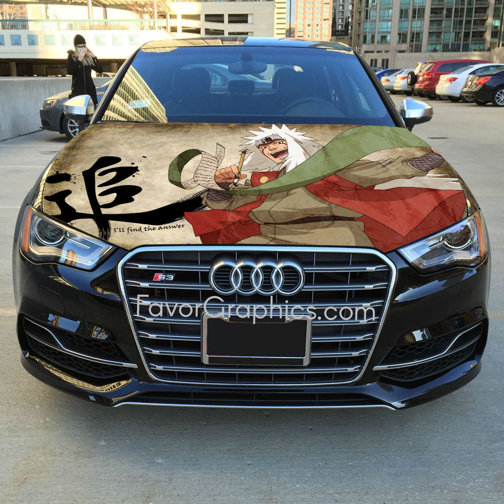 Jiraiya Itasha Car Vinyl Hood Wrap