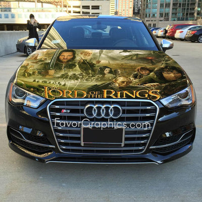 Lord Of The Rings Itasha Car Vinyl Hood Wrap Decal Sticker