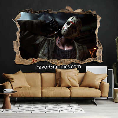 Jason Voorhees Vinyl Wall Art Decal Sticker Poster Print Mural