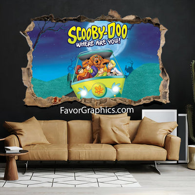 Scooby Doo Vinyl Wall Art Decal Sticker Poster Print Mural