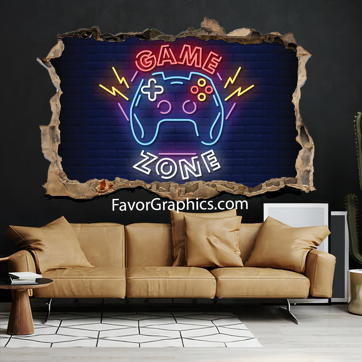 Video Game Gamer Vinyl Wall Art Decal Sticker Poster Print Mural