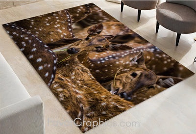 Deer Home Bedroom Decor Rug Carpet Mat