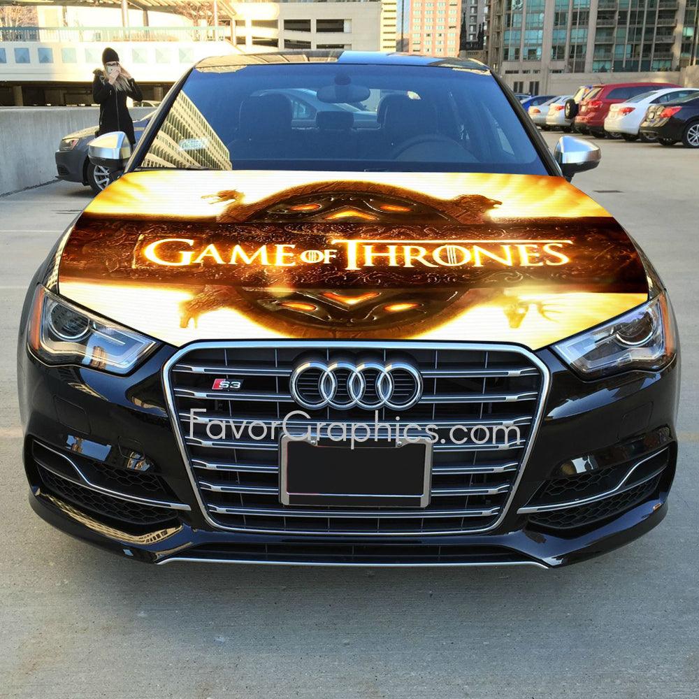 Game of Thrones Itasha Car Vinyl Hood Wrap Decal Sticker