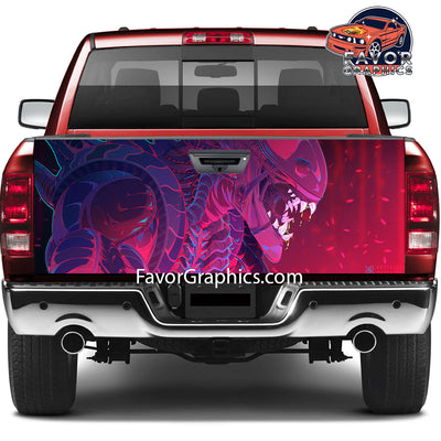 Xenomorph Tailgate Wraps For Trucks SUV Vinyl Wrap