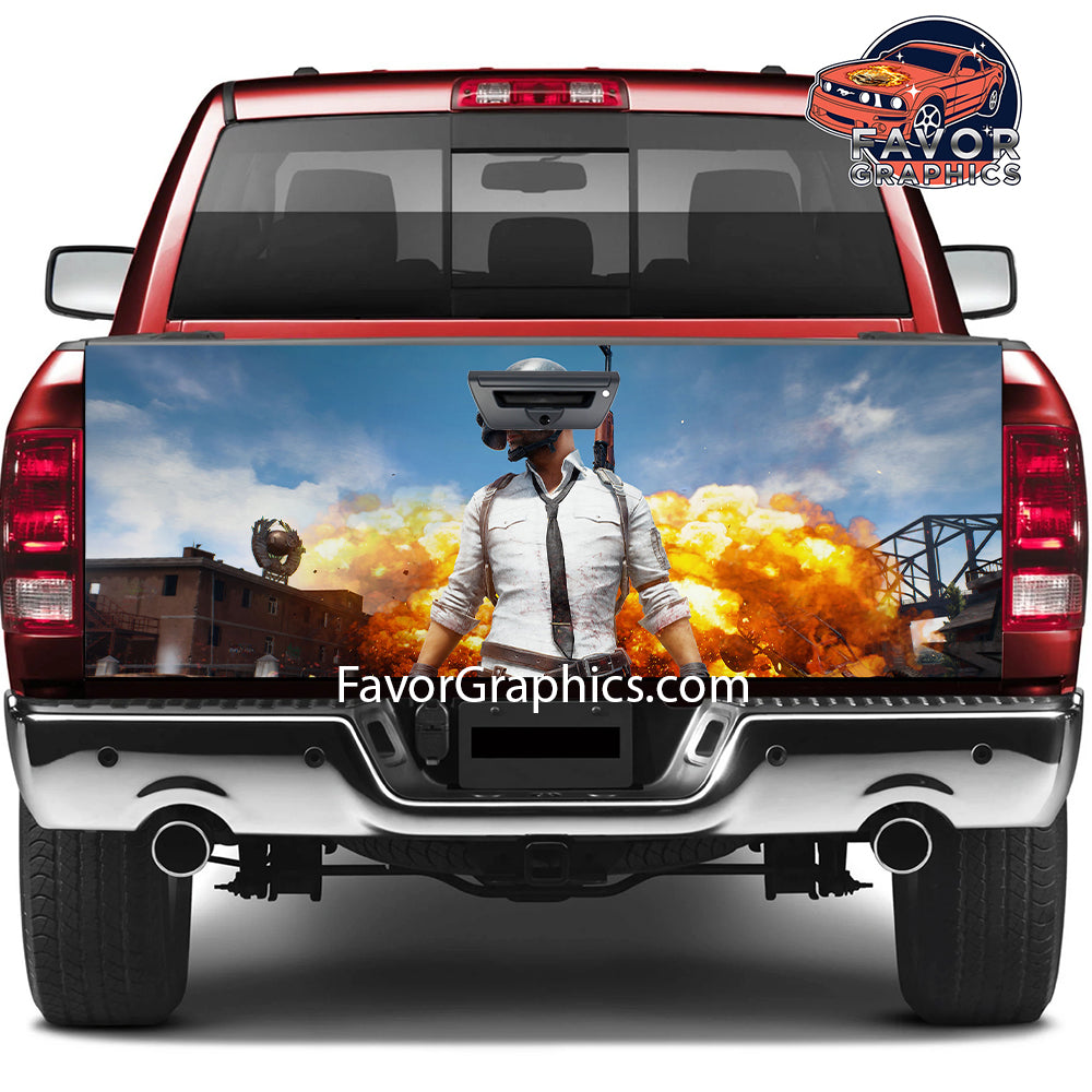 PUBG Tailgate Wraps For Trucks SUV Vinyl Wrap